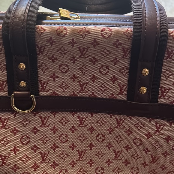 SOLD-Very good condition Louis Vuitton GM Josephine Bordeaux Monogram Minilin - Picture 13 of 17